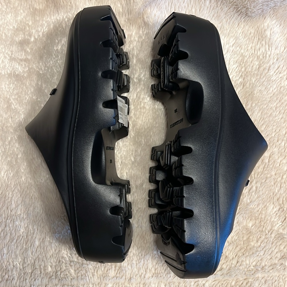 ALL SAINTS Eclipse Flatform Logo Slides - Picture 9 of 13